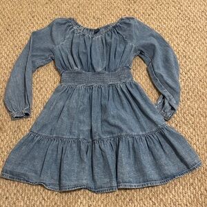 GAP Blue Denim Kids Casual Dress